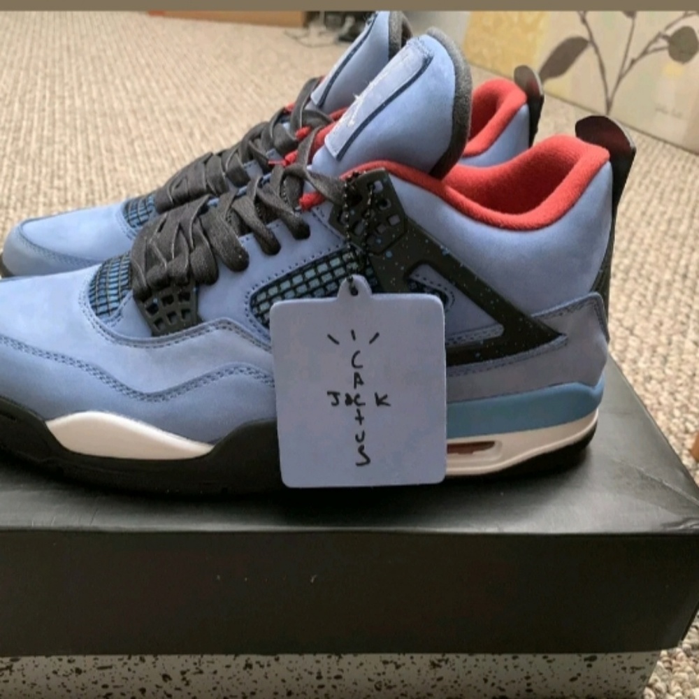 Jordan 4 Travis Scott Cactus Jack Size 10